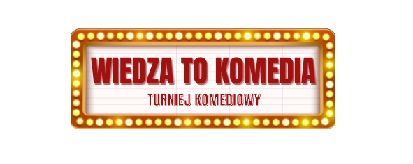 wiedza to komedia logo Turniej Komediowy